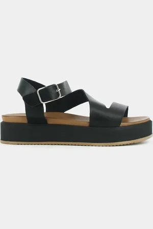 Jonak Sandali In Pelle Isaure, Suola Spessa Donna Taglie 36
