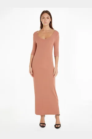 Calvin Klein Abito Aderente Lungo Donna Taglie 38 (IT) - 34 (FR)