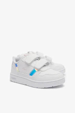 Lacoste Sneakers In Pelle T-clip Bambina Taglie 20