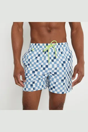 La Redoute Bermuda Da Bagno Piscina A Scacchiera Uomo Taglie S