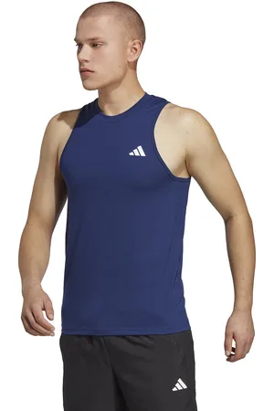 adidas Canotta Da Training Piccolo Logo Uomo Taglie 4XL