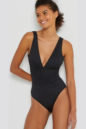 La Redoute Costume Da Bagno Intero Forma Foulard, In Maglia Piqué Donna Taglie 38 (IT) - 34 (FR)