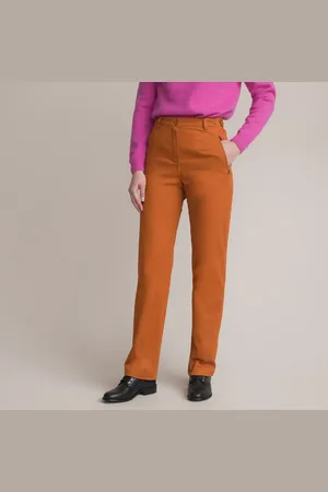 ANNE WEYBURN Pantaloni, Satin Di Cotone Stretch Donna Taglie 42 (IT) - 38 (FR)
