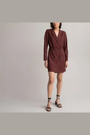 La Redoute Abito Blazer Corto, Maniche Lunghe Donna Taglie 38 (IT) - 34 (FR)