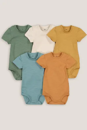 La Redoute Confezione Da 5 Body Maniche Corte Taglie 1 mese - 54 cm