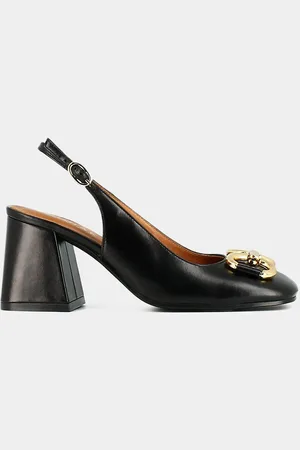 Jonak Decolleté Slingback In Pelle Double Donna Taglie 40