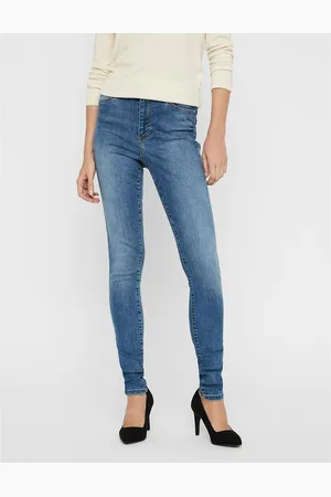VERO MODA Jeans Skinny, Vita Alta Donna Taglie XS / L32