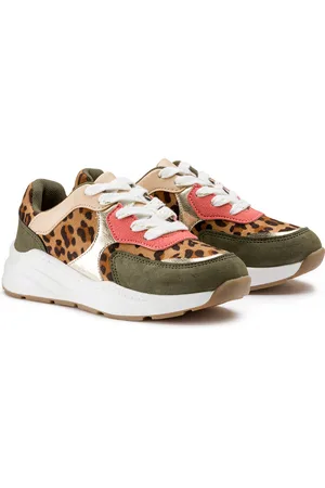 La Redoute Baskets Con Lacci Fantasia Leopardata Bambina Taglie 32