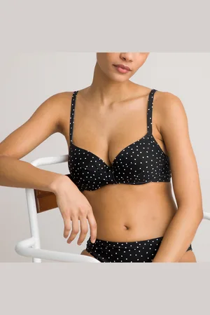 La Redoute Reggiseno Per Bikini Imbottito A Pois Donna Taglie 2 B