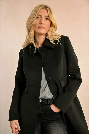Molly Bracken Cappotto Dritto Donna Taglie S