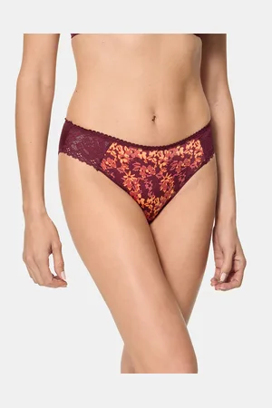 Playtex Slip Flower Elegance Micro Donna Taglie 42 (IT) - 38 (FR)