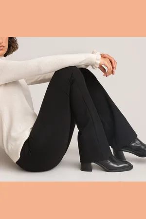 La Redoute Pantaloni Flare In Maglia Milano Donna Taglie XS