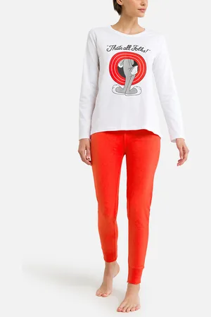 LOONEY TUNES Pigiama Lungo In Cotone Donna Taglie S