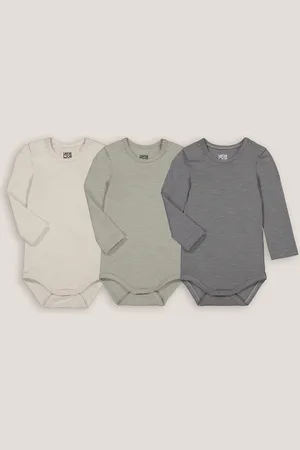 La Redoute Confezione Da 3 Body Maniche Lunghe Taglie 1 mese - 54 cm