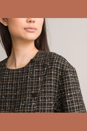 La Redoute Giacca A Quadri In Tweed Donna Taglie 40 (IT) - 36 (FR)