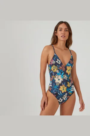 La Redoute Costume Da Bagno Intero Ballerina, Fantasia Floreale Donna Taglie 38 (IT) - 34 (FR)