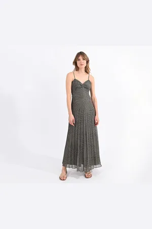 Molly Bracken Abito Lungo Stampato Con Spalline Sottili Donna Taglie M