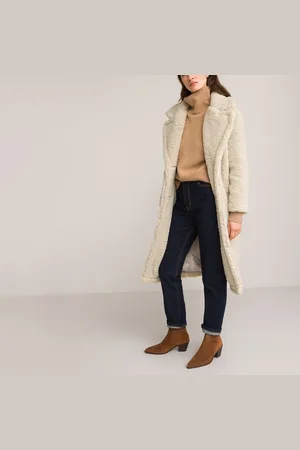 La Redoute Cappotto Lungo In Sherpa Donna Taglie 38 (IT) - 34 (FR)