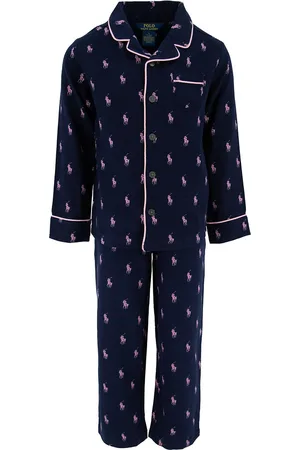 Ralph Lauren Pigiama Lungo 2 Pezzi Bambina Taglie 7 anni - 120 cm