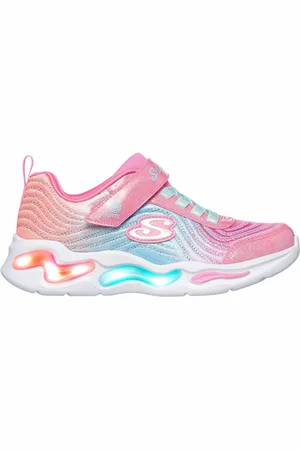 Skechers Sneakers Luminose Wavy Beams Ombre Express Bambina Taglie 35