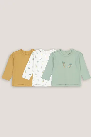 La Redoute Confezione Da 3 Magliette In Cotone Fantasia Taglie 0 mesi - 50 cm