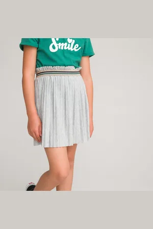 La Redoute Gonna A Pieghe, Elastico In Vita Bambina Taglie 10 anni - 138 cm