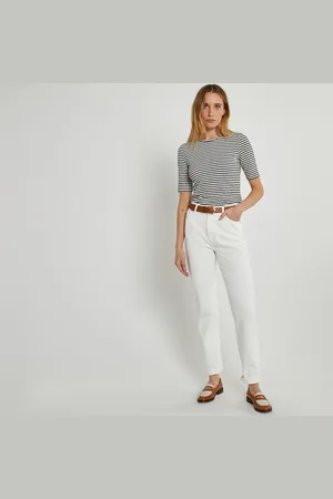 La Redoute Jeans Regular, Dritti, Vita Alta Donna Taglie 46 (IT) - 42 (FR)