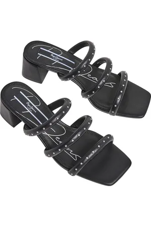 Pepe Jeans Ciabattine Con Tacco Zoe Double Donna Taglie 36