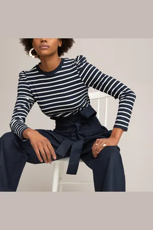 La Redoute T-shirt A Righe, Scollo Rotondo Donna Taglie M