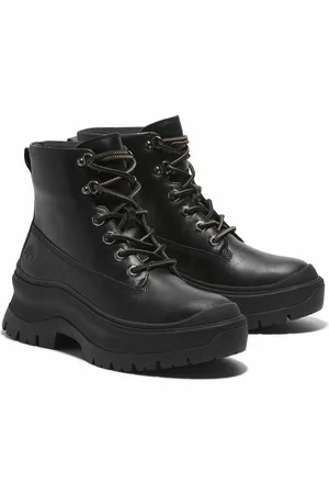 Timberland Stivali Con Lacci Pelle Roxie Lane Mid Donna Taglie 38