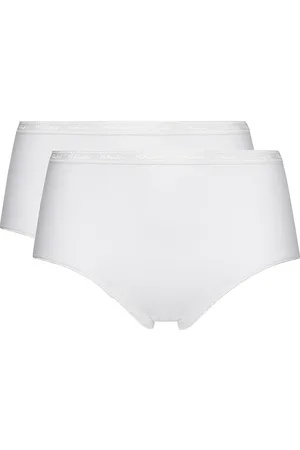 Playtex Confezione Da 2 Slip Midi In Cotone Bio Donna Taglie 44 (IT) - 40 (FR)
