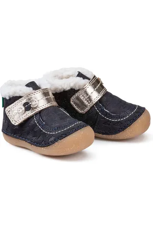 Kickers Scarpine Imbottite So Schuss, Suola Morbida Bambina Taglie 18