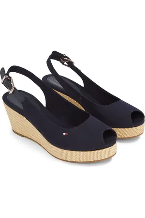 Tommy Hilfiger Sandali Con Zeppa Iconic Elba Sling Donna Taglie 40