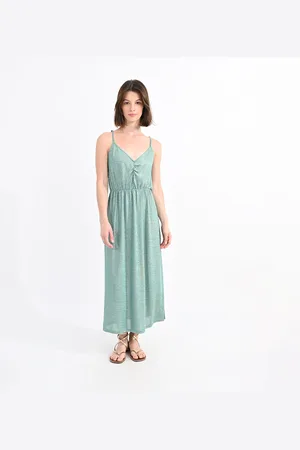 Molly Bracken Abito Lungo Con Spalline Sottili Donna Taglie S