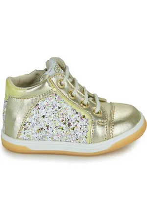 GBB Sneakers Alte Essia In Pelle Bambina Taglie 20