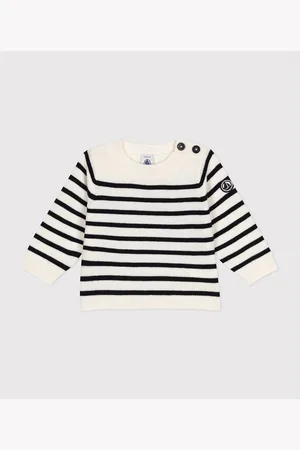 Petit Bateau Maglione A Righe Taglie 6 mesi - 67 cm