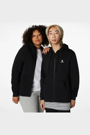 Converse Felpa Con Cerniera E Cappuccio Donna Taglie XXS