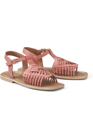La Redoute Sandali In Pelle Punta Quadrata Bambina Taglie 28