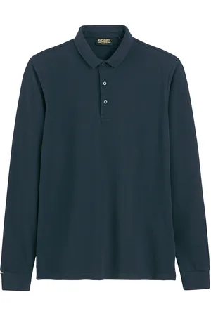 Superdry Polo Maniche Lunghe Piqué Uomo Taglie S