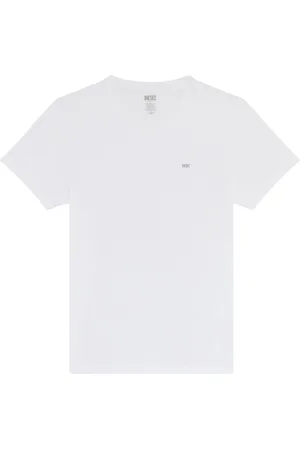 Diesel Confezione Da 3 T-shirt Scollo A V Maniche Corte Uomo Taglie S