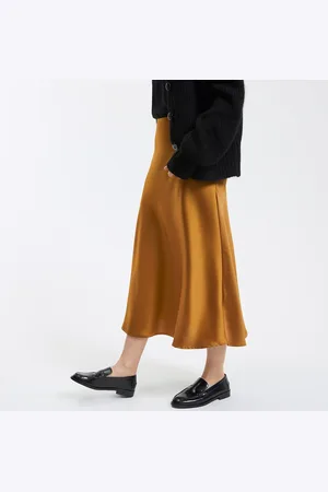 La Redoute Gonna Svasata Lunga In Satin Opaco, Signature Marion Donna Taglie 38 (IT) - 34 (FR)