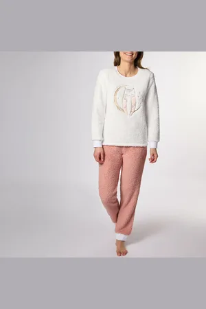 Dodo Pigiama Molto Morbido Maniche Lunghe Comanches Donna Taglie S