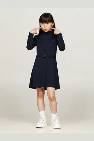 Tommy Hilfiger Abito Collo A Dolcevita A Maniche Lunghe Bambina Taglie 14 anni - 156 cm