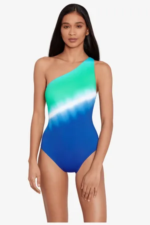 Ralph Lauren Costume Da Bagno Intero Cabana Ombre Donna Taglie 40 (IT) - 36 (FR)