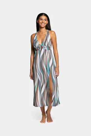 Impetus Abito Lungo Da Notte Caribena Donna Taglie M