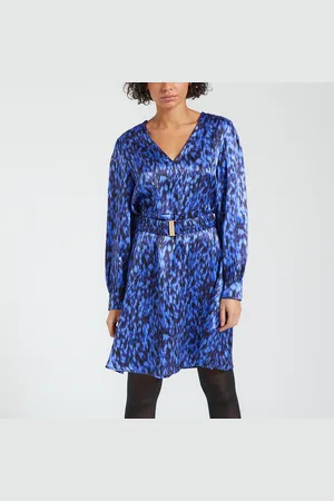 VERO MODA Abito Corto Stampato, Cintura Donna Taglie XS