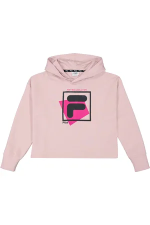Fila Felpa Con Cappuccio Corta Bambina Taglie 12 anni - 150 cm