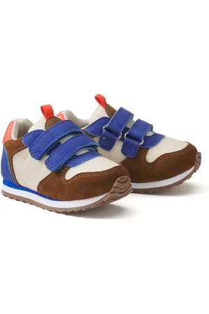 La Redoute Baskets Bicolore Con Patte A Strappo Bambino Taglie 19