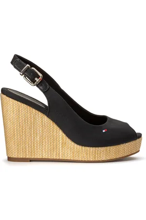 Tommy Hilfiger Sandali Con Zeppa Iconic Elena Sling Donna Taglie 40