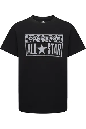 Converse T-shirt Maniche Corte Bambino Taglie 8/10 anni - 126/138 cm